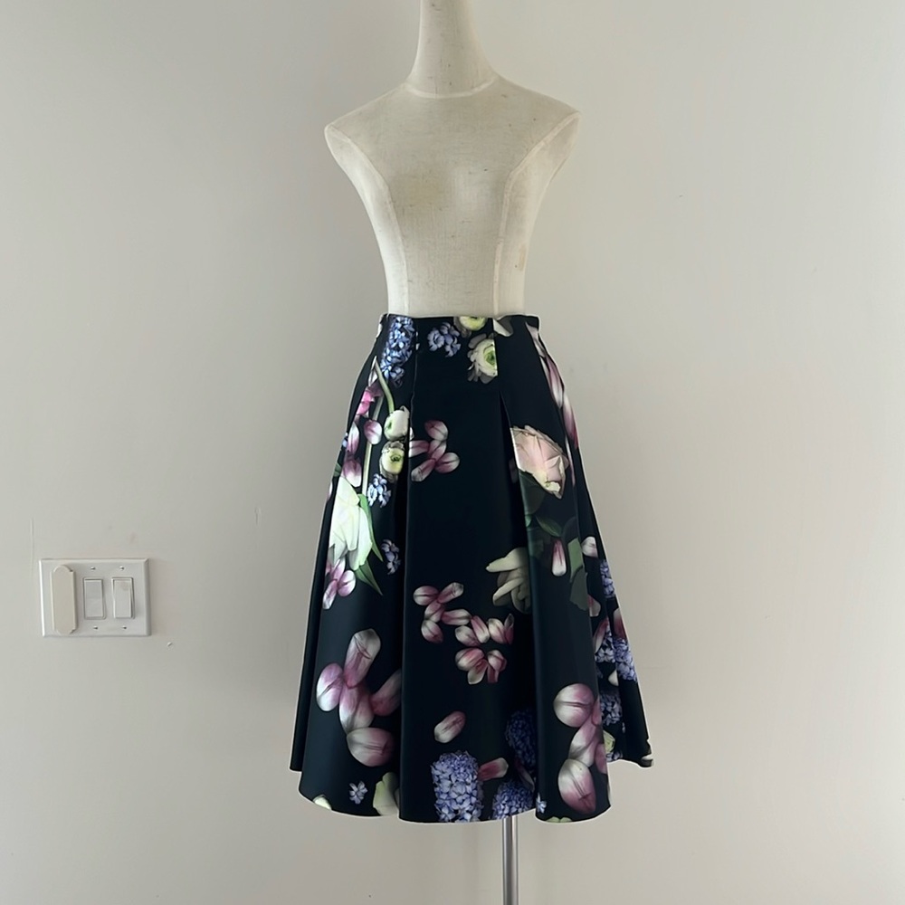 Ted Baker London Pleated Midi Skirt